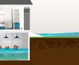 home damage by floodwater levels illustrated featured image