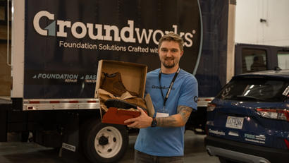 Groundwork's staff at the Boots Tour event.
