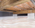 Encapsulated crawl space with intellijacks.
