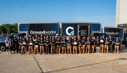 Groundworks' Omaha staff at Ownership Tour.