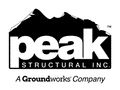 Peak logo in black.