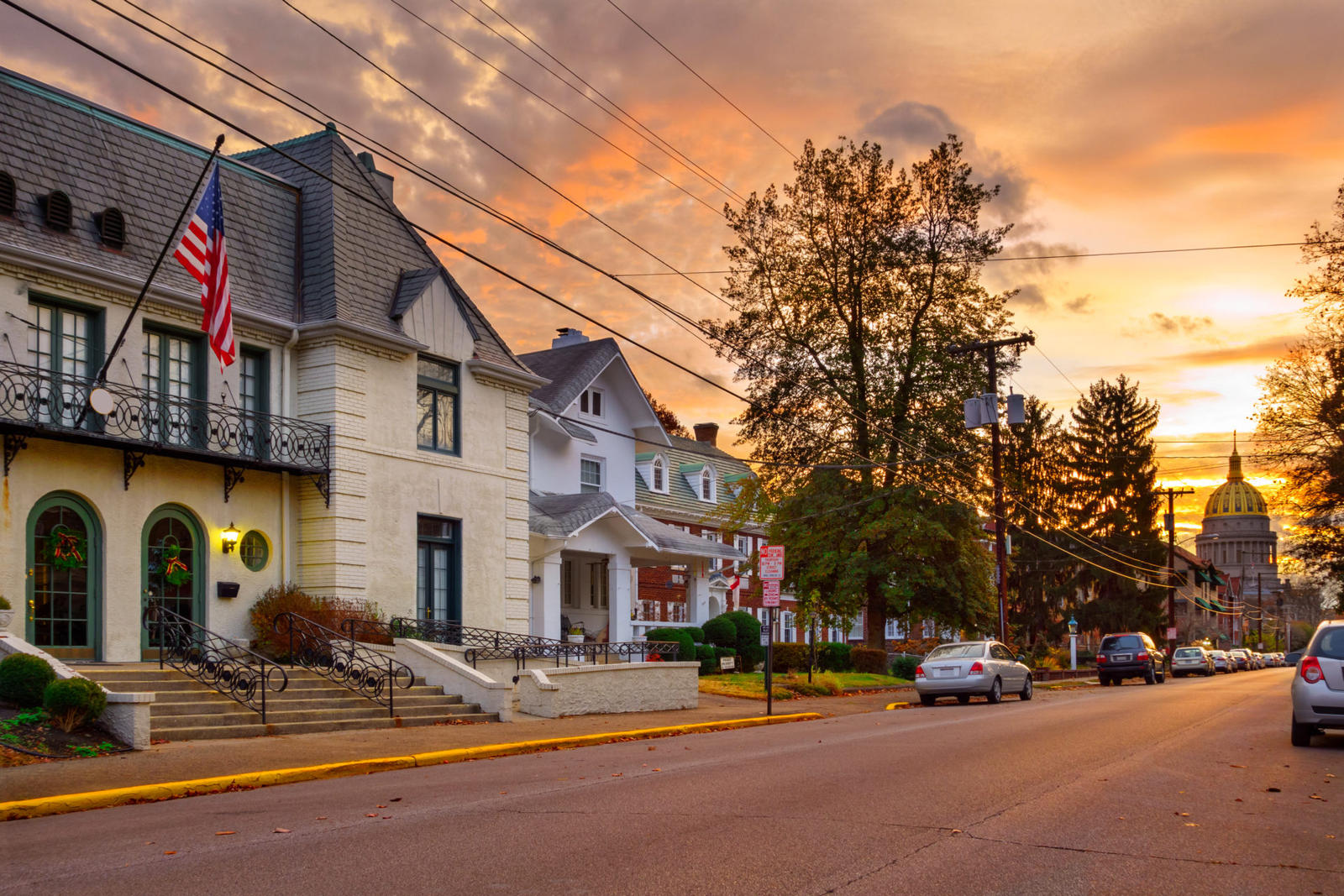 Charleston WV stock image