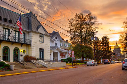 Charleston WV stock image