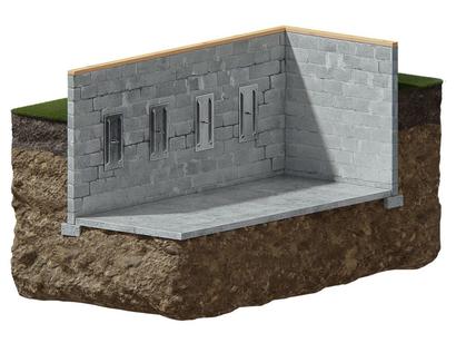 Wall Anchors 3D cut-out illustration.