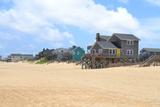 The shore of Kill Devil Hills in the Outer Banks of North Carolina.