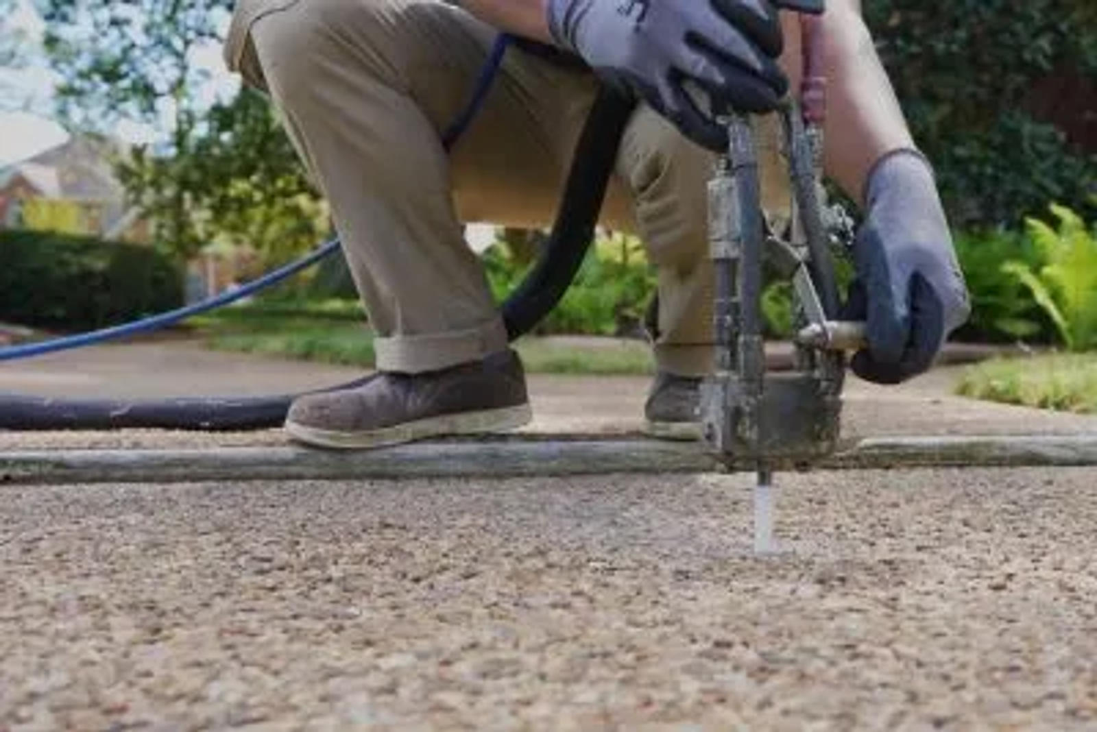 Poly foam injection