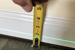 gaps between floor and wall