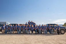 Groundwork's staff outside in Colorado.