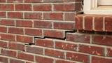 stair-step cracks in brick