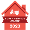Angi 2023 Super Service Award badge