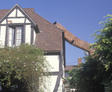 fallen chimney after earthquake