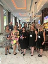 employees at CASA Toast 2024 fundraiser