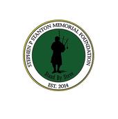 Silhouette of a bagpiper in a green circle, text reads "Stephen P Stanton Memorial Foundation, Stand By Steve, Est. 2014".