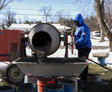 mixing concrete in cold weather