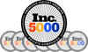 Inc5000 winner badges
