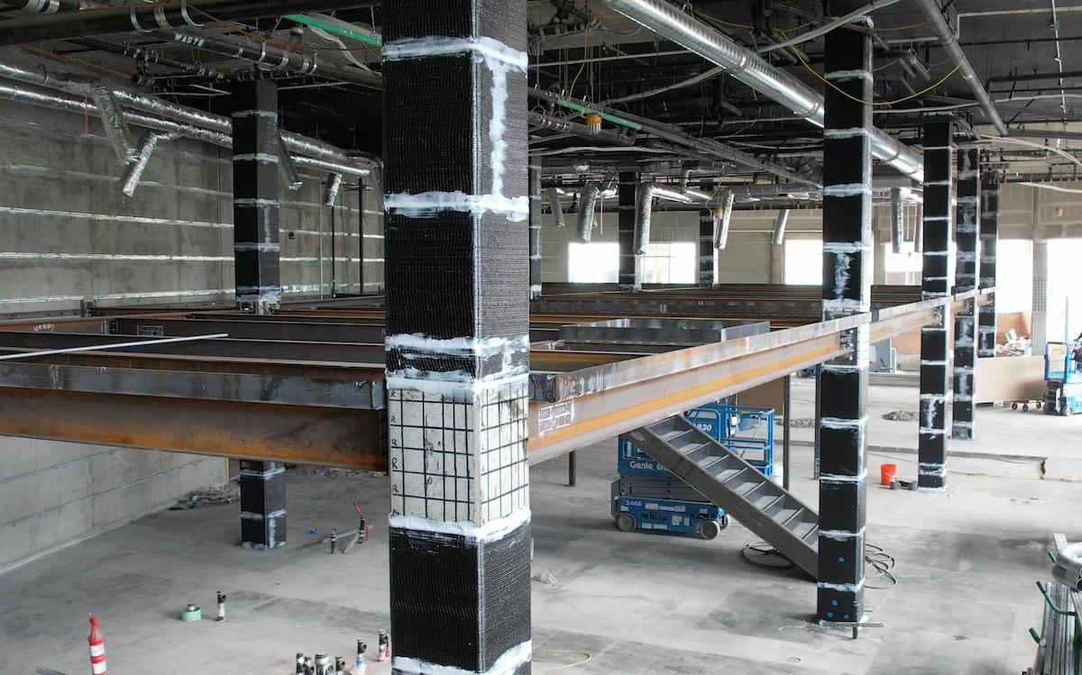 BAU Column Concrete Carbon Fiber Reinforcement
