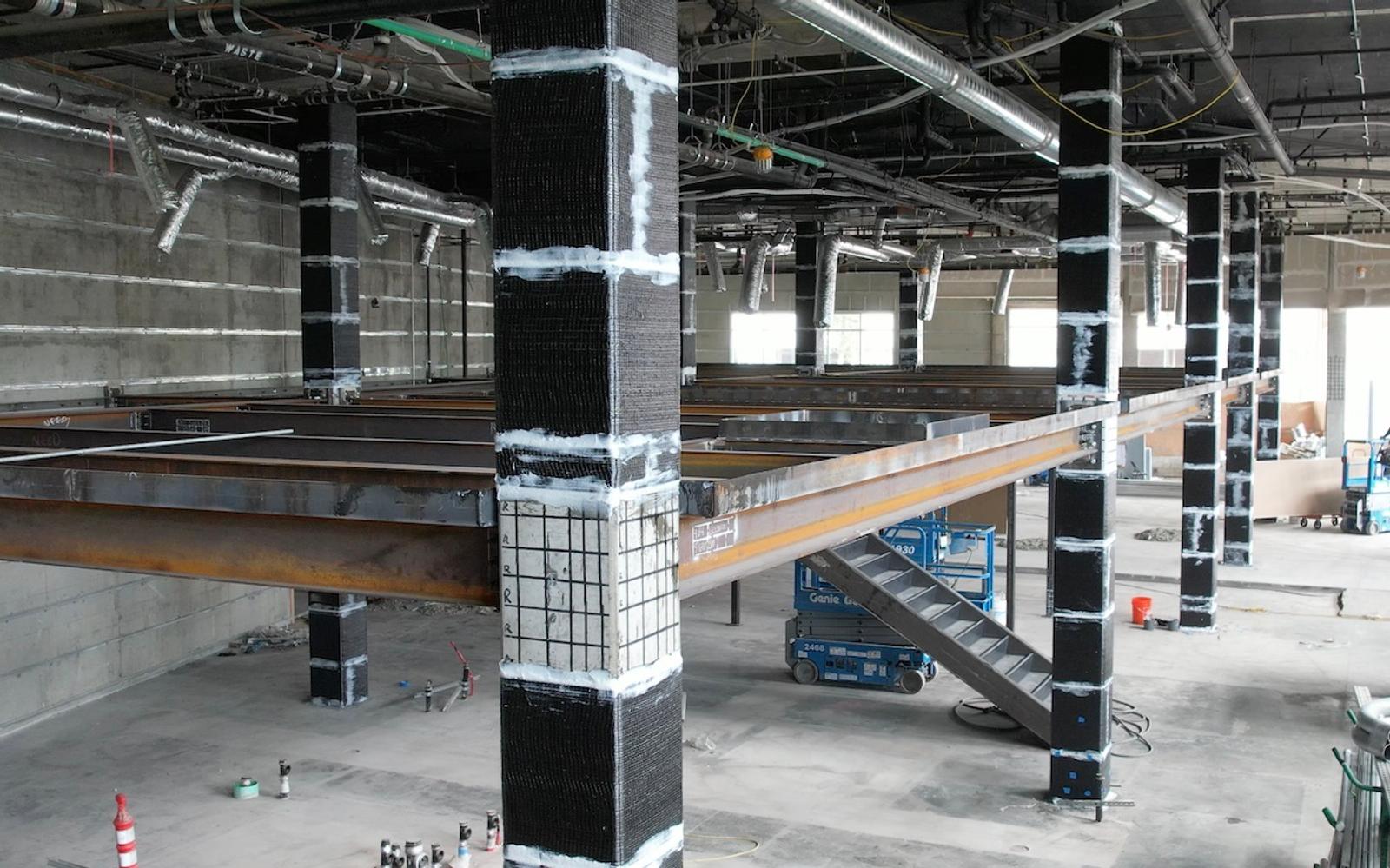 BAU Column Concrete Carbon Fiber Reinforcement