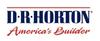 Logo of D.R. Horton with the tagline "America's Builder" in blue and red letters.