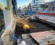 Shoring Pea Gravel with Polyurethane Injection in Sacramento, California Worksite