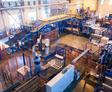 Manufacturing floor at a facility