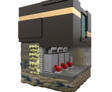 Cutaway illustration of a modern building showcasing hidden HVAC and plumbing systems with new construction supports beneath the surface.
