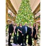 Groundworks staff at the Seattle festival of trees