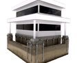 3d cut away showing foundation underpinning solutions