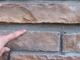 brick foundation wall