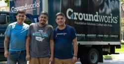 groundworks team outside Groundworks work truck copy (1)