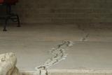 cracked concrete patio