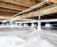 clean, dry crawl space
