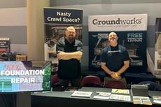 Groundworks New Jersey staff at the NJSIAA's 2025 Individual Wrestling State Championships