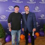 Todd Egloff and James Teixeira at the Boys & Girls Clubs of Sonoma-Marin's annual Big Dreams Start Small Ball