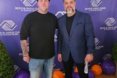 Todd Egloff and James Teixeira at the Boys & Girls Clubs of Sonoma-Marin's annual Big Dreams Start Small Ball