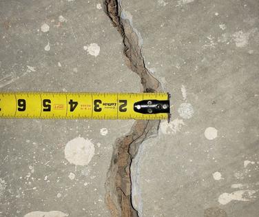 Concrete crack