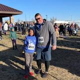 Groundworks family participants at the Elevate Kids Fun Run