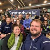 Groundworks NW Washington team attending an Everett Silvertips hockey game