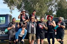 Groundworks team at the Spartan Race