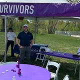 Groundworks employee at the PurpleStride Utah event