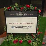 Groundworks sponsorship sign at the Humane Society of the Pikes Peak Region's Fur Ball
