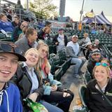 Groundworks Omaha teammates at an Omaha Storm Chasers game