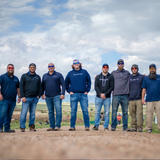 Groundworks team members pose for a photo at the Sporting Clays Shoot in Colorado Springs, CO.