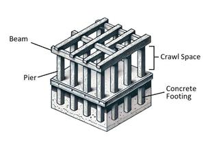 How to Build a Pier and Beam Foundation