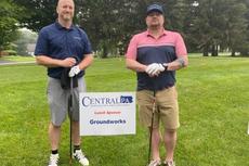 Groundworks employees at the Central PA Chamber of Commerce’s 24th Annual Business & Education Golf Tournament