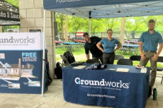 Groundworks staff at the 28th Annual BBQ Ribfest in Fort Wayne