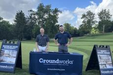 Groundworks Philly employees at the Hit Em For the House golf invitational