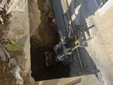 view of push pier bracket installed outside a house