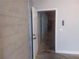 wall braces installed on garage and basement wall