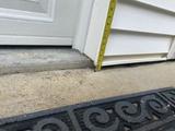 measuring sinking concrete