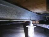 support jack installed in an encapsulated crawl space
